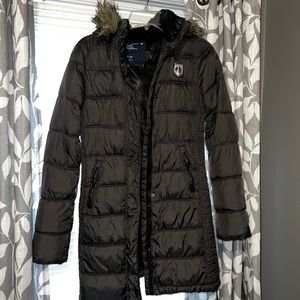 American eagle puffer coat